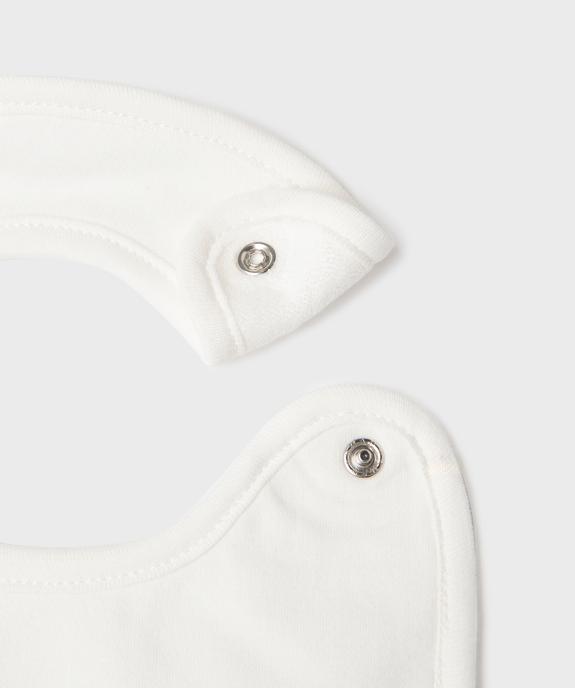 Bavoir naissance en jersey de coton (lot de 3) vue3 - GEMO 4G BEBE - GEMO