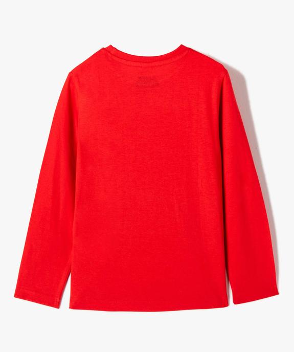 Tee-shirt manches longues imprimé garçon vue4 - MARIO - GEMO