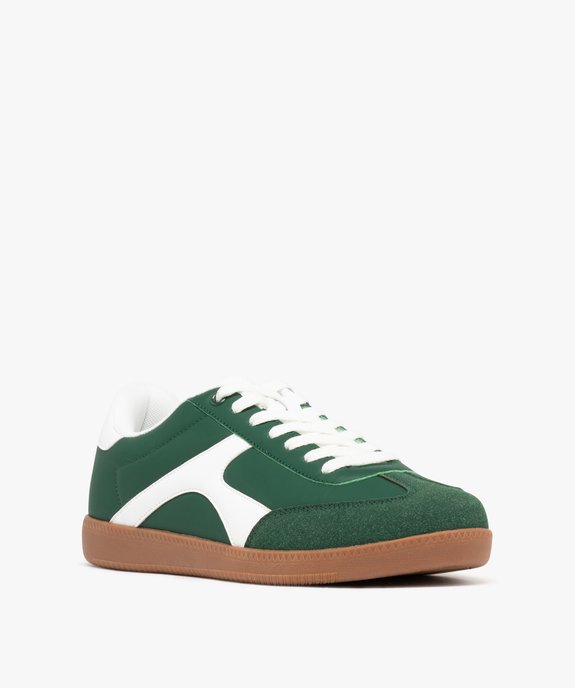 Baskets basses à bande contrastante homme - Camps United vue3 - CAMPS GEMO FOR GOOD - GEMO
