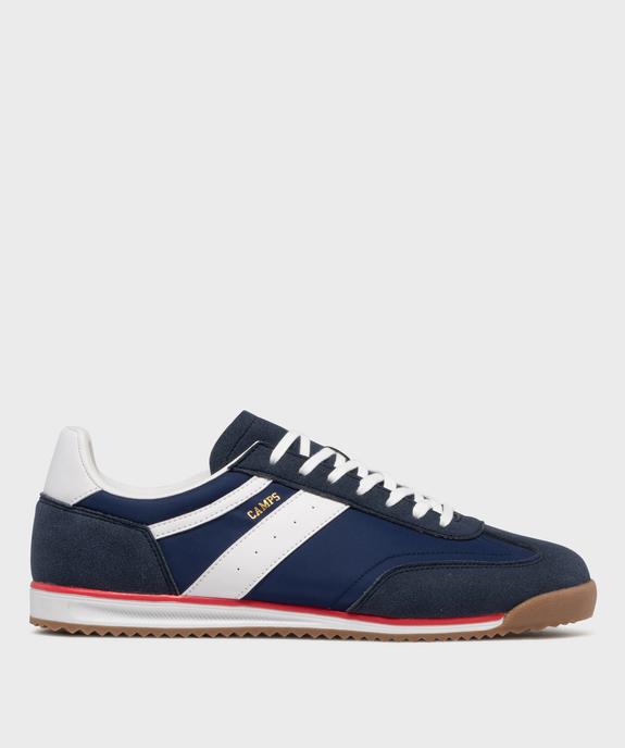 Baskets basses de ville look rétro homme - Camps United vue2 - CAMPS - GEMO