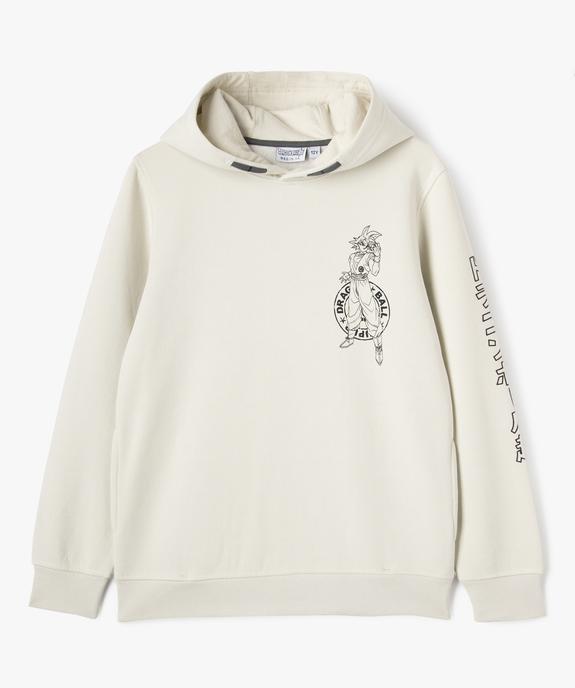 Sweat à capuche avec inscription manga garçon - Dragon Ball Super vue1 - DRAGON BALL Z - GEMO