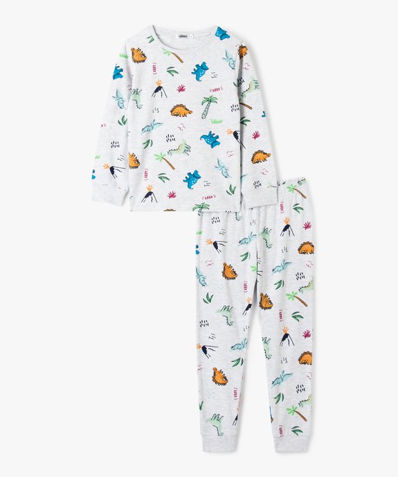 Pyjama garçon avec motifs dinosaures vue1 - GEMO (ENFANT) - GEMO