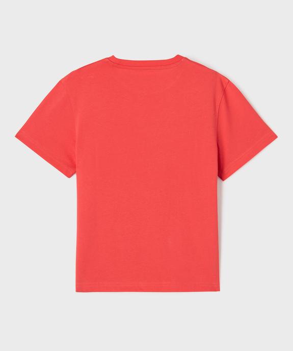 Tee-shirt imprimé animalier garçon vue3 - GEMO (ENFANT) - GEMO