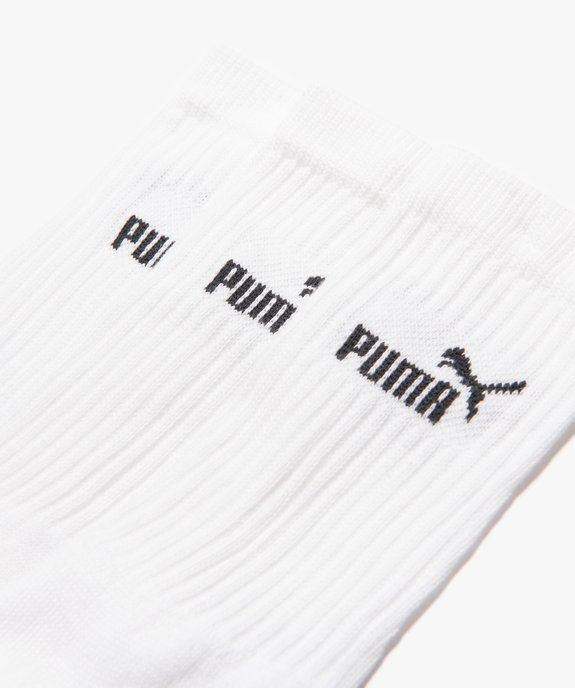 Chaussettes de sport tige haute en coton doux homme - Puma (lot de 3) vue2 - PUMA - GEMO