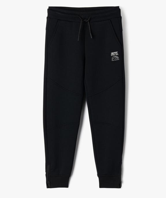 Pantalon de jogging zippé garçon vue1 - GEMO (ENFANT) - GEMO