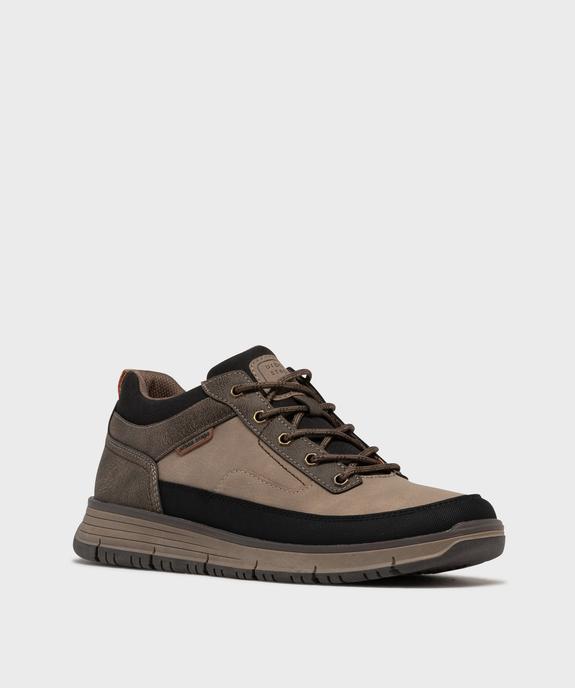 Boots mid-cut inspiration randonnée homme vue3 - URBAN STEPS - GEMO