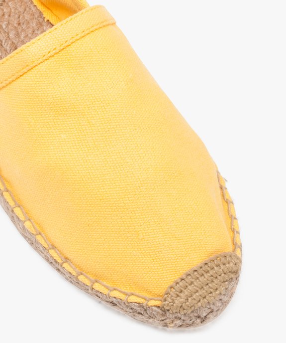 Espadrilles homme avec semelle en corde vue6 - GEMO (PLAGE) - GEMO