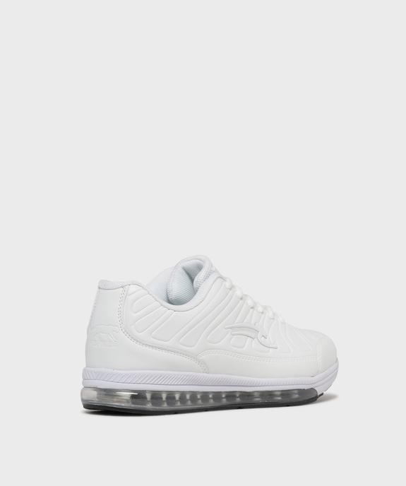 Baskets dessus embossé avec semelle bulle d’air homme - Airness vue5 - AIRNESS - GEMO