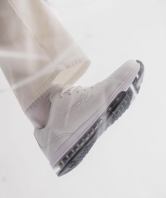 Baskets dessus embossé avec semelle bulle d’air homme - Airness vue1 - AIRNESS - GEMO