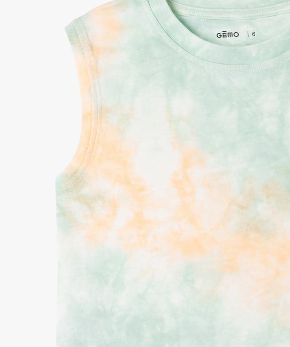 Débardeur imprimé coupe droite garçon vue2 - GEMO (ENFANT) - GEMO