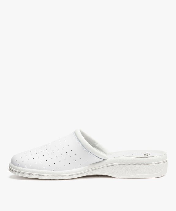 Sabots confort dessus perforé homme vue3 - G'FLEX - GEMO