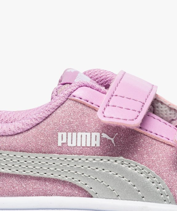 basket puma rose paillete