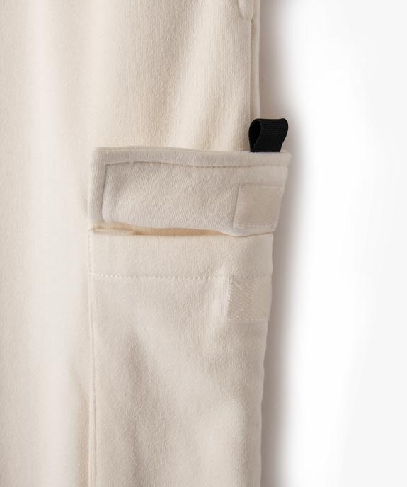 Pantalon cargo molletonné garçon vue2 - GEMO (JUNIOR) - GEMO
