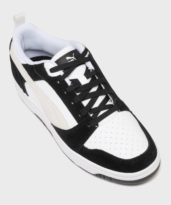 Baskets basses en cuir Rebound V6 homme - Puma vue6 - PUMA - GEMO