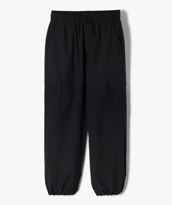Pantalon cargo large à enfiler garçon vue2 - GEMO (JUNIOR) - GEMO