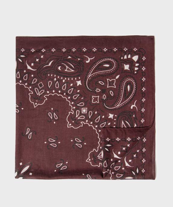 Foulard carré esprit bandana femme vue1 - GEMO (ACCESS) - GEMO