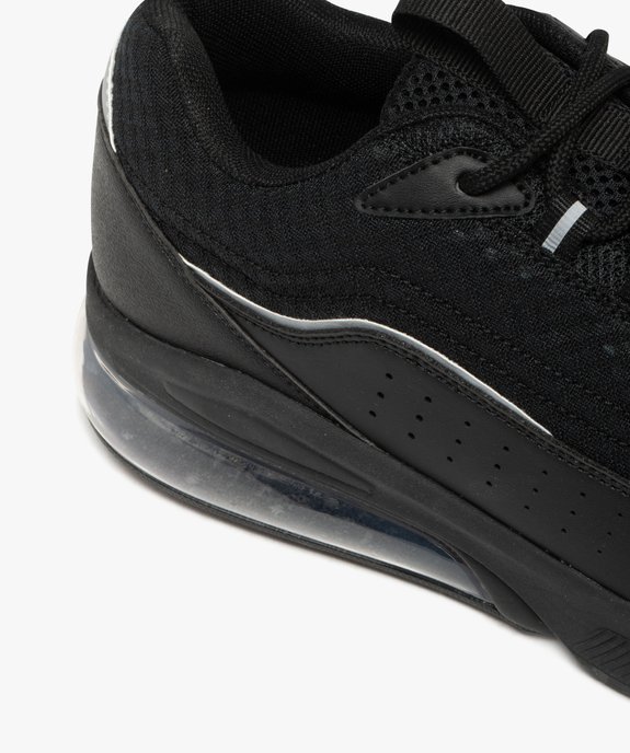 Baskets homme running en mesh renforcé avec semelle à bulle d'air vue7 - 5 MILES - GEMO
