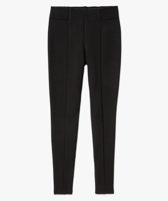 Legging avec taille élastique fantaisie femme vue4 - GEMO(FEMME PAP) - GEMO