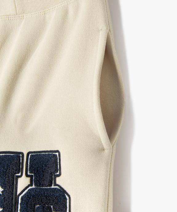 Pantalon de jogging en molleton garçon vue2 - CAMPS - GEMO