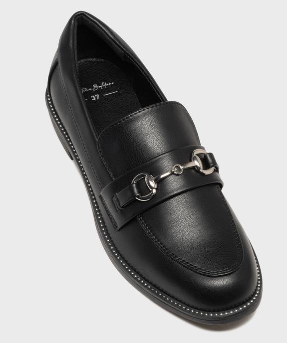Mocassins avec bride métallique et clous sur la semelle femme - Valentina Baldano vue6 - VALENTINA BALDA - GEMO