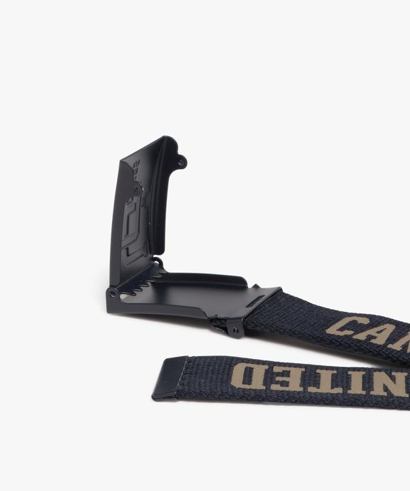 Ceinture en toile tissée homme - Camps United vue6 - CAMPS UNITED - GEMO