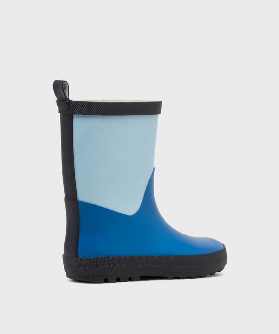 Bottes de pluie colorblock garçon - 5 Miles vue4 - 5 MILES - GEMO