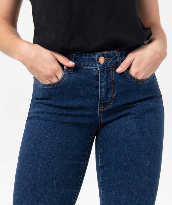 Jean petite longueur coupe bootcut femme - L26 vue2 - GEMO 4G FEMME - GEMO