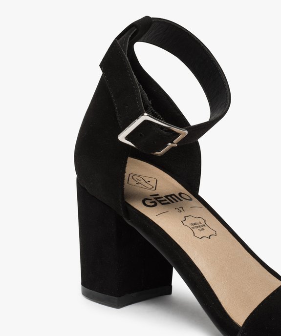 Sandales à talon avec bride cheville spéciales pied large femme - Valentina Baldano vue6 - VALENTINA BALDA - GEMO
