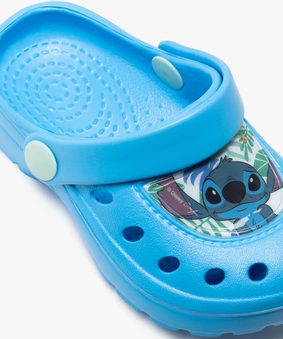 Sabots souples à bride talon et semelle épaisse Stitch fille - Disney vue6 - LILO & STITCH - GEMO