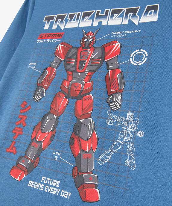 T-shirt manches longues imprimé garçon vue3 - GEMO 4G GARCON - GEMO