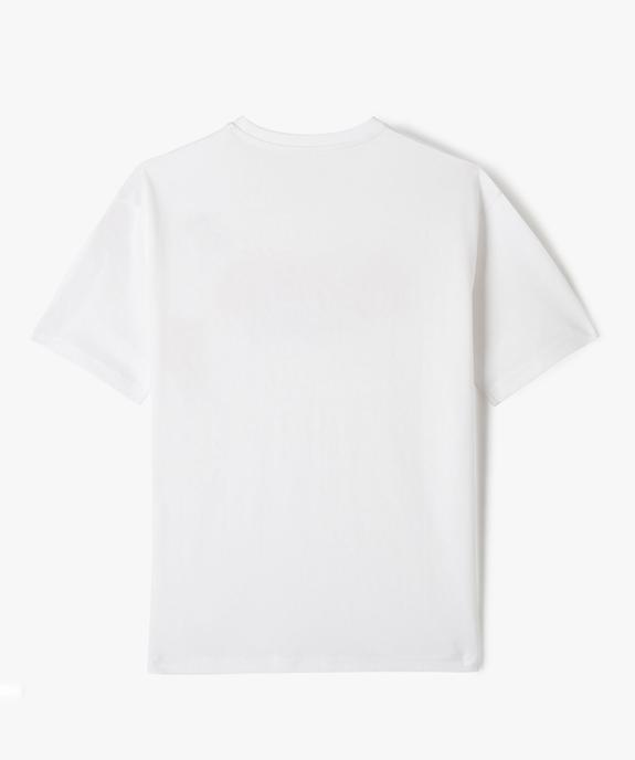 Tee-shirt garçon imprimé course automobile vue4 - GEMO 4G GARCON - GEMO
