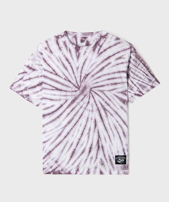 Tee-shirt effet spirale garçon vue2 - GEMO 4G GARCON - GEMO