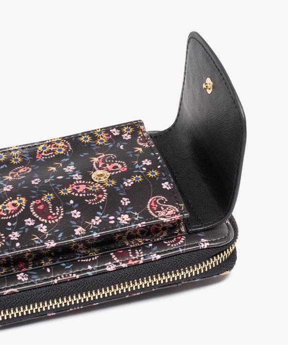 Pochette à motifs fleuris femme vue4 - GEMO (ACCESS) - GEMO