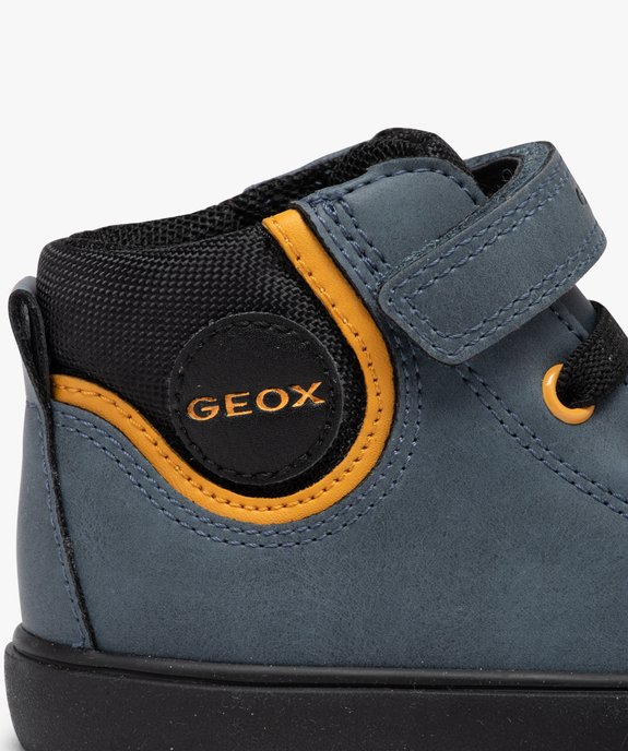 Baskets bébé garçon montantes à scratch - Geox vue6 - GEOX - GEMO