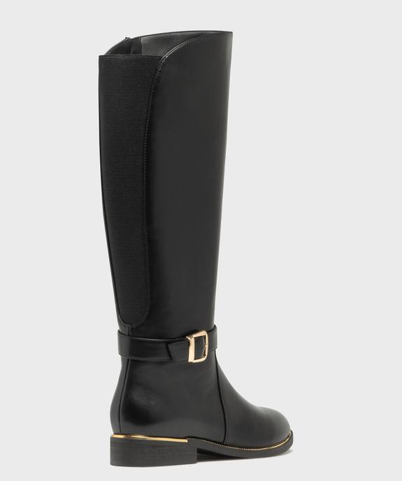 Bottes avec bride cheville et élastique sur la tige femme - Valentina Baldano vue4 - VALENTINA BALDA - GEMO