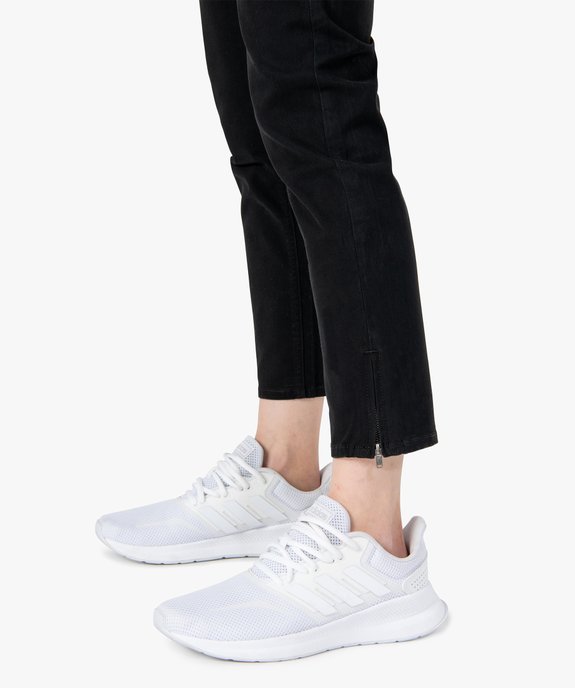 Jean femme coupe skinny 7/8ème avec bas zippés vue2 - GEMO (JEAN) - GEMO