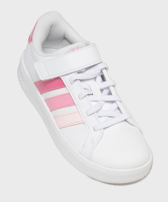 Baskets Grand Court 3.0 fille - Adidas vue5 - ADIDAS - GEMO