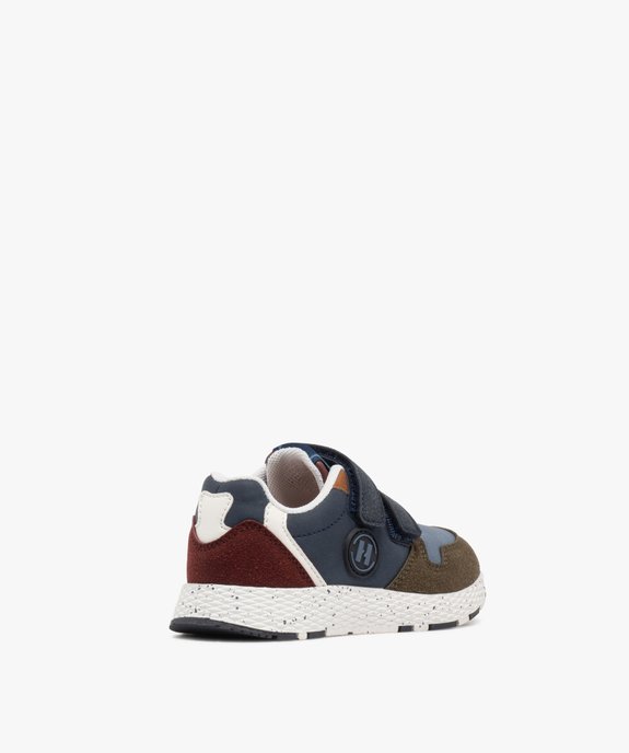 Baskets style jogger à scratchs garçon vue4 - HOBIZ - GEMO