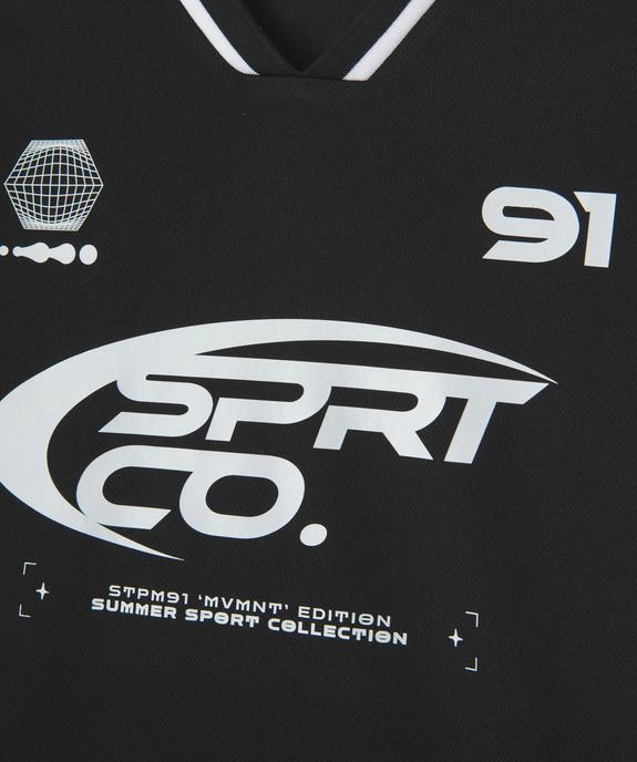 Tee-shirt de sport imprimé garçon vue3 - GEMO 4G GARCON - GEMO
