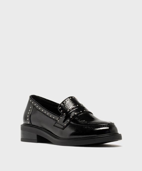 Mocassins vernis à clous femme vue3 - FOLLOW ME - GEMO