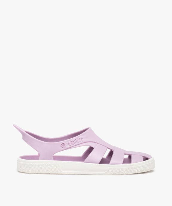 Sandales de plage fille extra souples - Boatilus vue1 - BOATILUS - GEMO