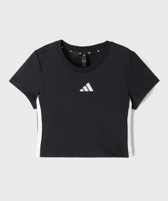 Tee-shirt manches courtes coupe courte fille - Adidas vue1 - ADIDAS - GEMO