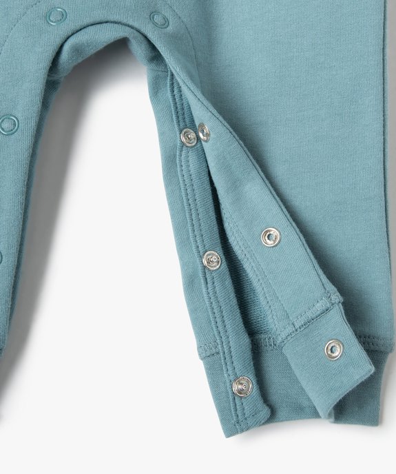 Pyjama bébé garçon sans pieds avec motif moto vue3 - GEMO(BB COUCHE) - GEMO