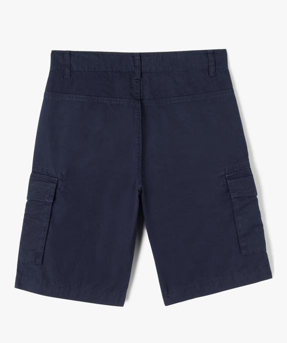 Bermuda coupe Cargo Regular garçon vue3 - GEMO 4G GARCON - GEMO
