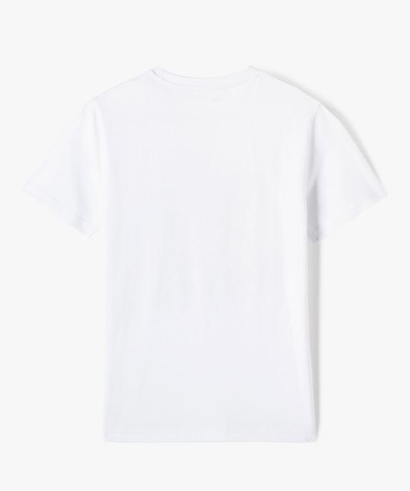 Tee-shirt imprimé manches courtes garçon vue3 - GEMO 4G GARCON - GEMO