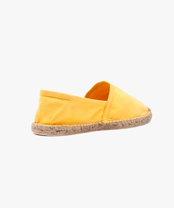 Espadrilles homme avec semelle en corde vue4 - GEMO (PLAGE) - GEMO