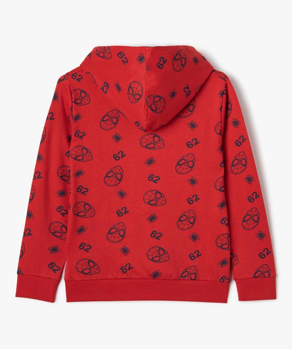 Sweat garçon à capuche imprimé - Spiderman vue3 - SPIDERMAN - GEMO