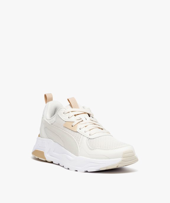 Baskets femme unies en mesh style running - Puma vue2 - PUMA - GEMO