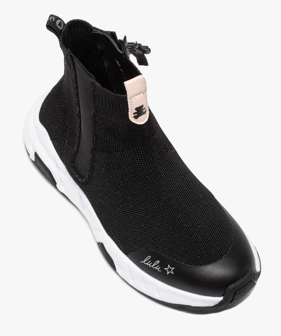 Baskets fille en forme de chaussettes - LuluCastagnette  vue5 - LULU CASTAGNETT - GEMO