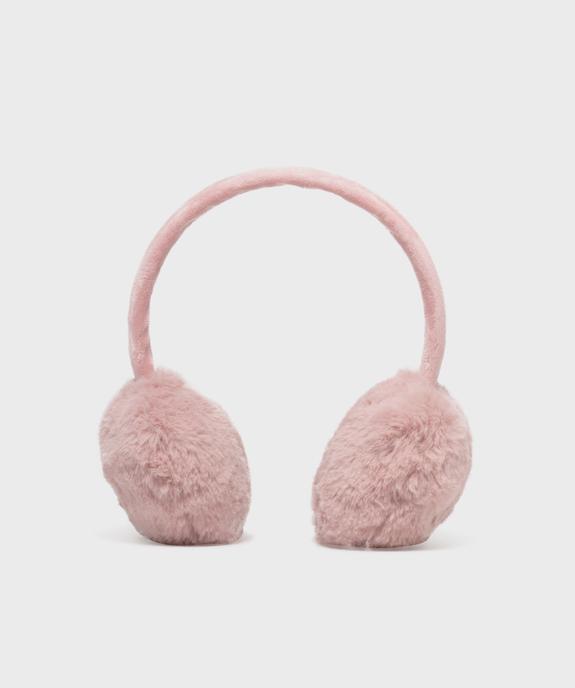 Cache-oreilles ajustable en matière duveteuse fille vue1 - GEMO (ENFANT) - GEMO